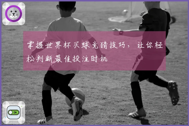 掌握世界杯买球竞猜技巧，让你轻松判断最佳投注时机